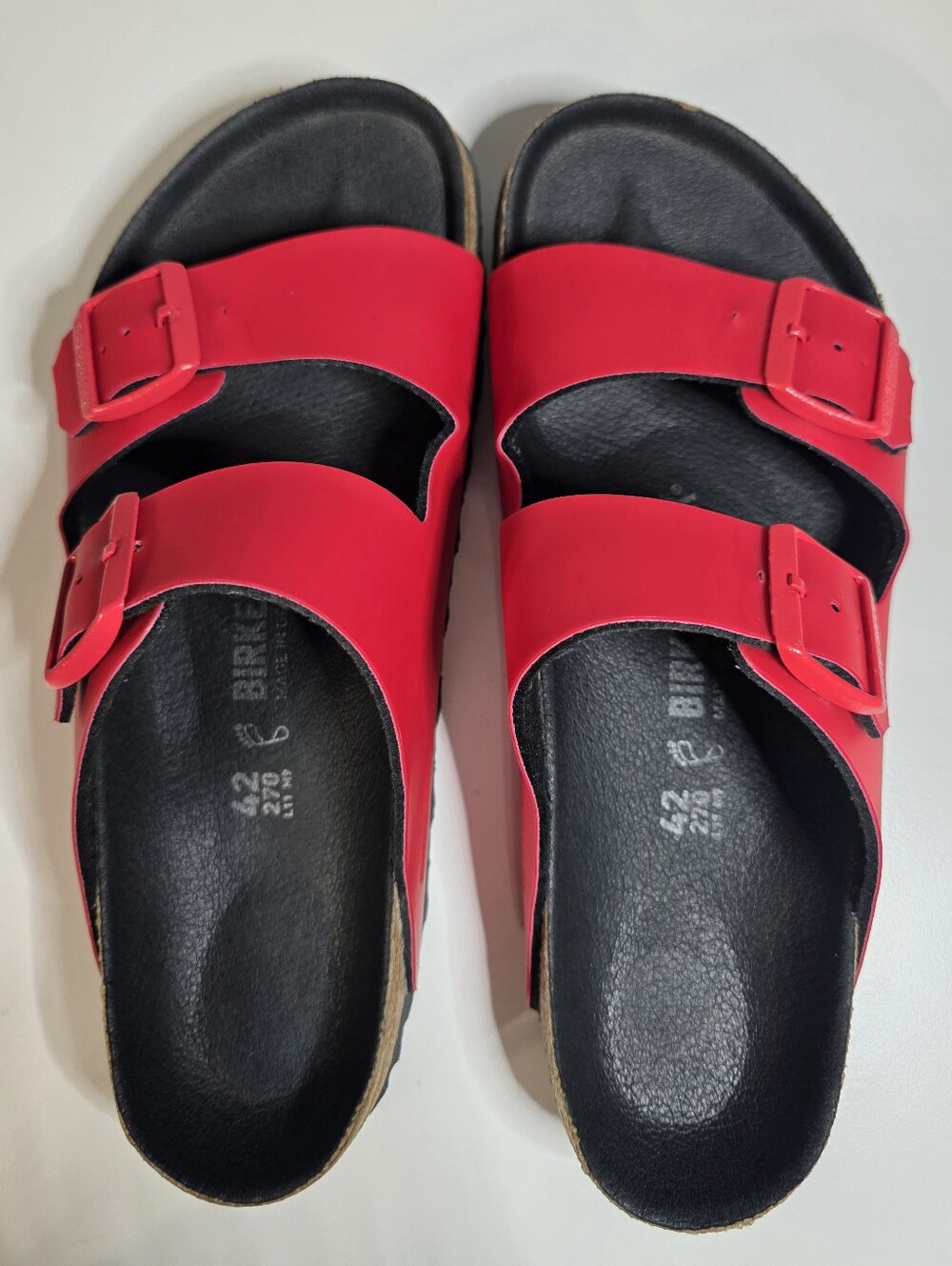 Birkenstock Arizona slide sandals Unisex W11 M9 EUR42 - Picture 10 of 16